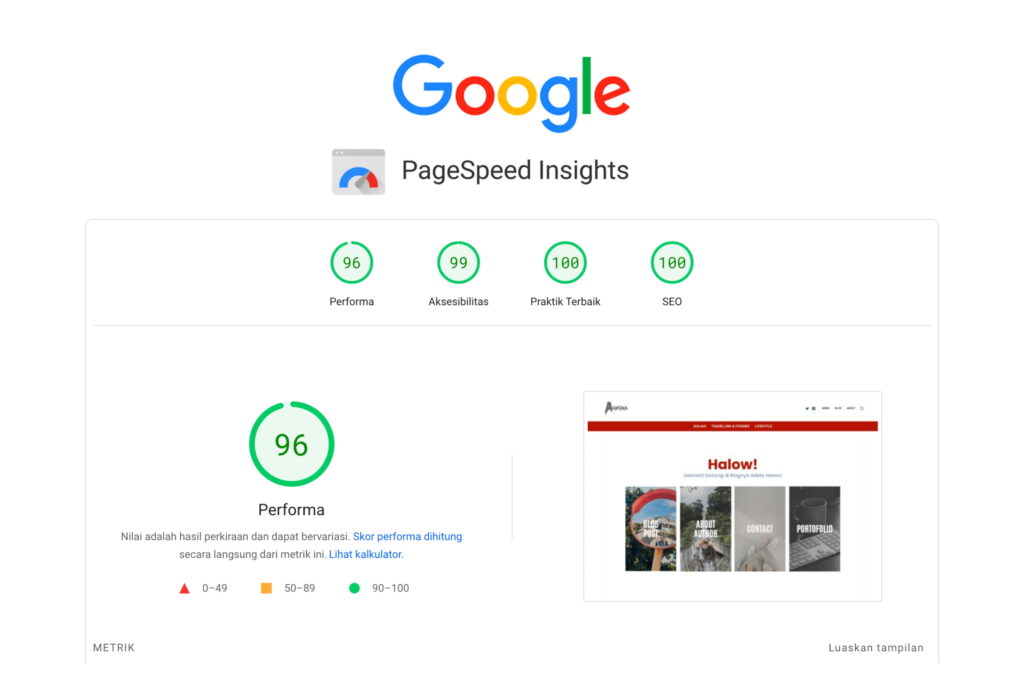 3 Jenis Plugin Wordpress yang Wajib ada di Blog-Mu! 3 Mengukur kecepatan website hasil dari plugin wordpress